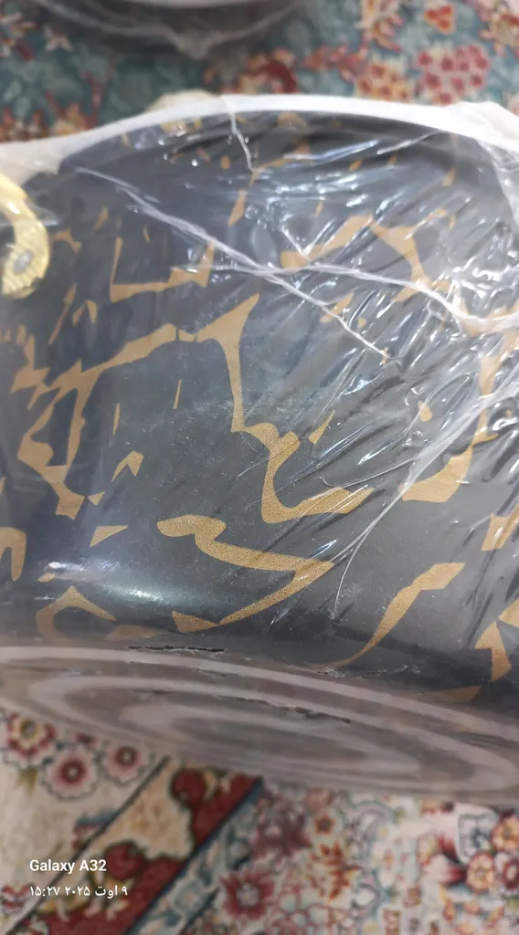 سرویس قابلمه و تابه گرانیتی ۱۴ پارچه سورنا مدل ۴۵۵