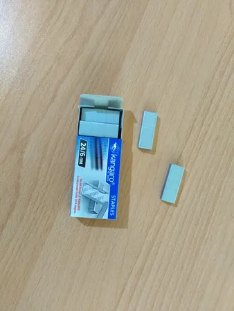 سوزن منگنه کانگرو کد 45021 سایز 24/6 بسته 1000 عددی