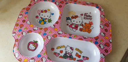 ظرف غذای کودک طرح Hello Kitty مدل 424
