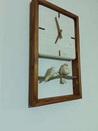 ساعت دیواری سهیل مدل پرنده m30