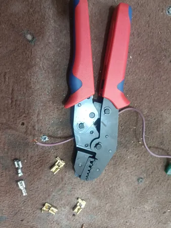 انبر پرس وایرشو مدل SN-06WF سایز 0.25 / 6.0 میلیمتر