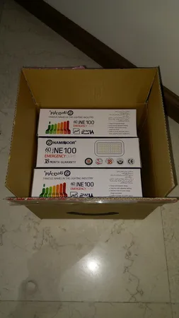 چراغ اضطراری ال ای دی نامین نور مدل NE100