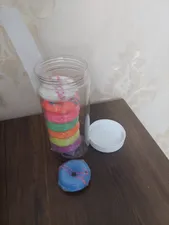 تجریه خرید کوکتل نمک حمام مدل دونات وزن 35 گرم بسته 8 عددی