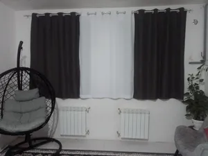 تجریه خرید پرده نوین دکور سیلوانا مدل کتان کد 180 1 سایز 180 × 140 سانتی متر