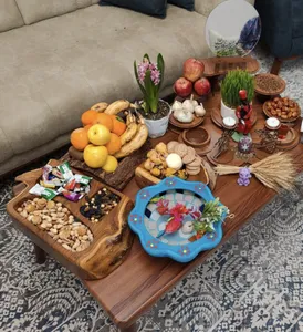 تجریه خرید مجموعه هفت سین 4 پارچه طرح نگار کد B87