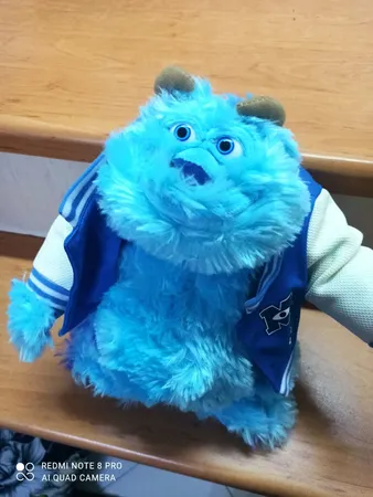 عروسک طرح سالیوان مدل کارخانه هیولا ها ارتفاع 40 سانتی متر