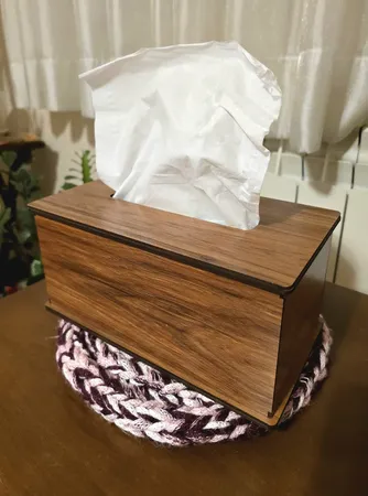 جای دستمال کاغذی مدل چوبی