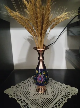 گلدان مسی مدل پرداز کد 1601