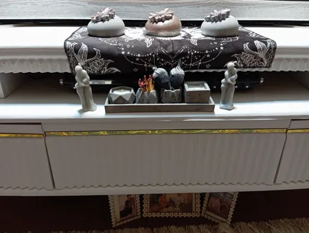 جاشمعی مدل بتنی طرح سنگ بسته 3 عددی