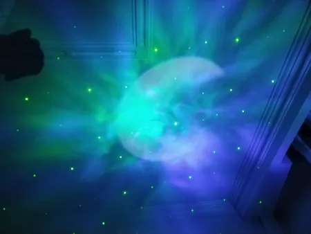 چراغ خواب مدل آدم فضایی طرح کهکشانی 55