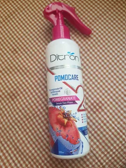 اسپری دو فاز مو دیترون مدل Pomegranate حجم 250 میلی لیتر