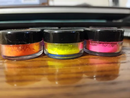 پودر پیگمنت ناخن مدل MuCLR-06 مجموعه 6 عددی