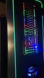 موس پد مخصوص بازی لومینوس مدل RGB