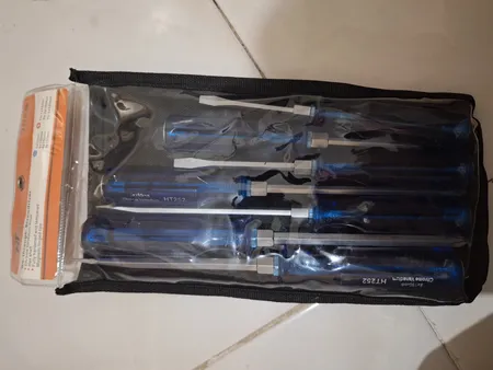 پیچ گوشتی اچ تی 252 مدل 001 مجموعه 7 عددی