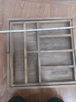 نظم دهنده قاشق و چنگال مدل چوبی تنظیم شونده کد OQ01