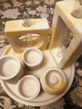 دکوری مدل ست رومیزی مجموعه 8 عددی