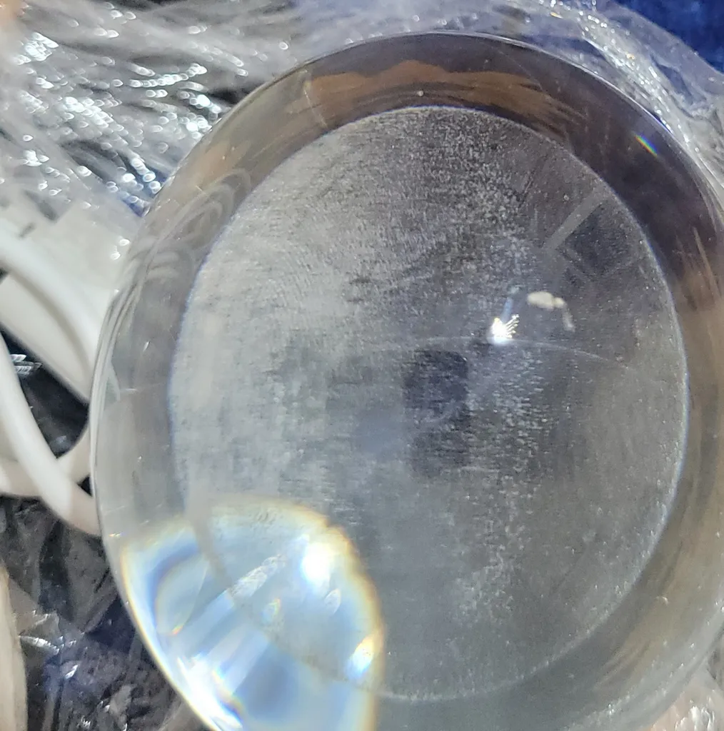 چراغ خواب مدل گوی کریستالی طرح ماه