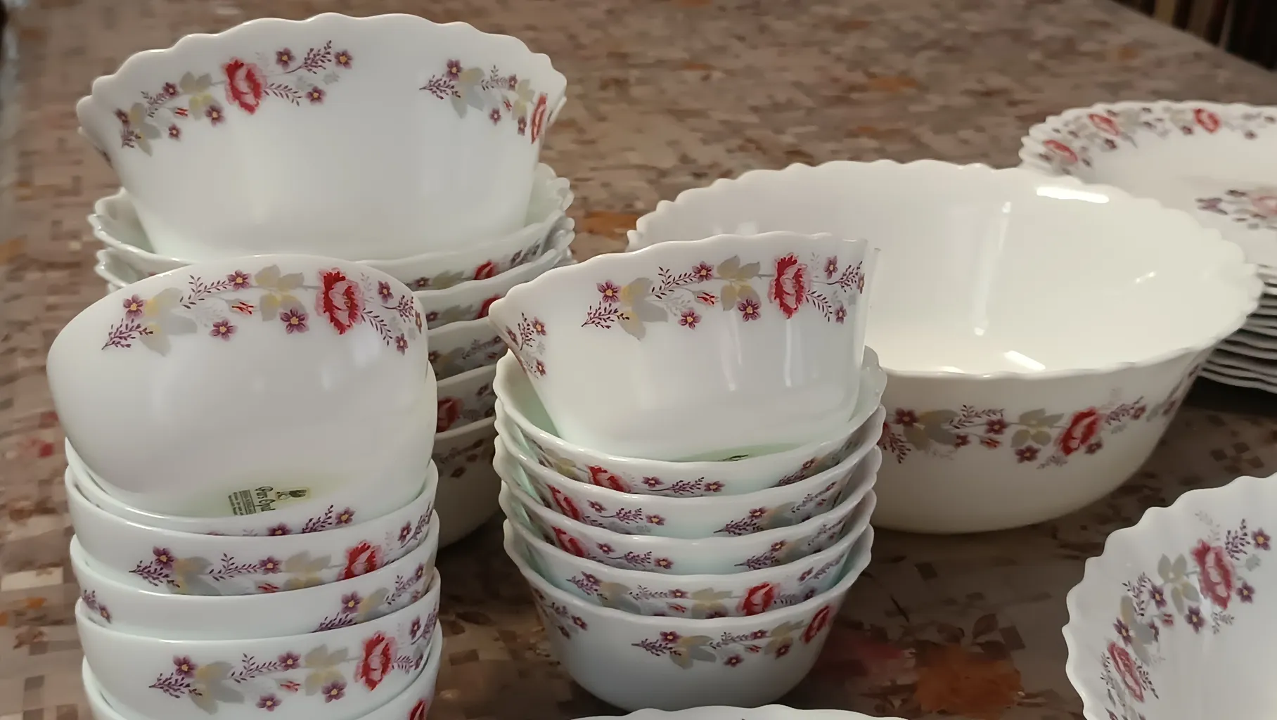 کاسه پارس اپال مدل دنیز کد Toor230 بسته 6 عددی