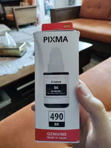 تجریه خرید جوهر مشکی مخزن کانن مدل GI-490Bk