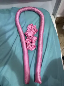 بیگودی مدل کرلی روبان به همراه کش مو بسته 2 عددی