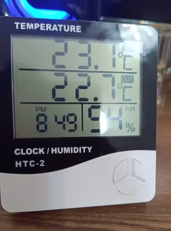 دماسنج و رطوبت سنج محیطی HTC-2