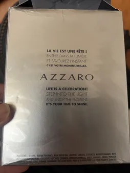 ادو تویلت مردانه آزارو مدل Chrome حجم 200 میلی لیتر