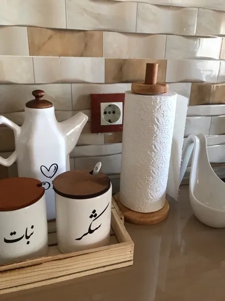 پایه رول دستمال کاغذی مدل حوله ای