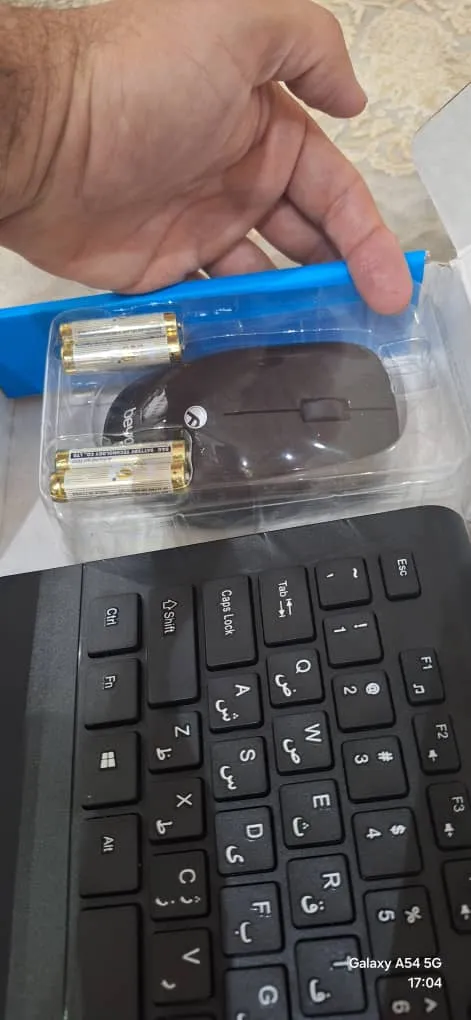 کیبورد و ماوس بی سیم بیاند مدل BMK-9596RF باحروف فارسی