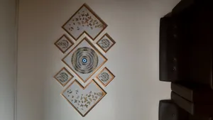 تجریه خرید تابلو آتریسا طرح آیت الکرسی مدرن مدل AT298 مجموعه 7 عددی