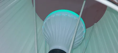 لامپ و اسپیکر بلوتوث هوشمند کد Smart LED Music Bulb
