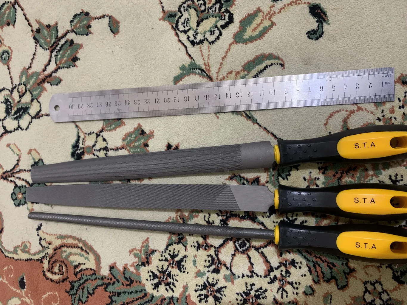 مجموعه 3 عددی سوهان فلز اس تی ای مدل E235