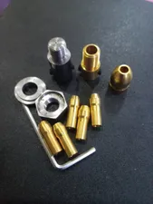 تجریه خرید تبدیل دریل و ارمیچر به سه نظام و فرز مینیاتوری کد P60 مجموعه 10عددی