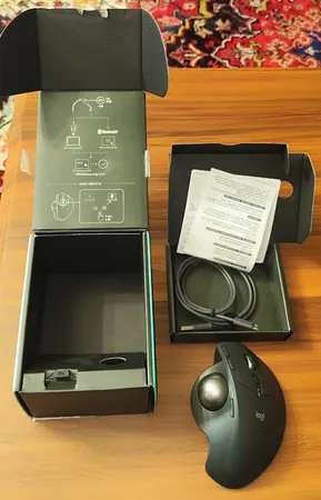 ماوس بی سیم لاجیتک مدل MX ERGO TRACKBALL