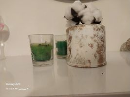 گل خشک مدل پنبه