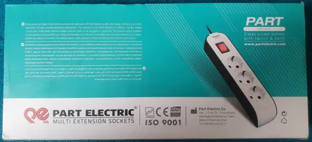 چندراهی برق پارت الکتریک مدل PE-8761