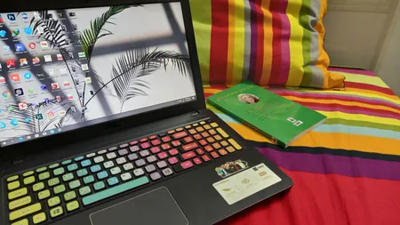 برچسب کیبورد طرح پالت کد 1 با حروف فارسی