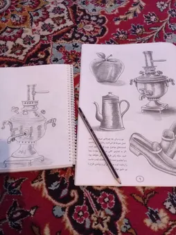 مداد طراحی فابر کاستل مدل گلد فابر با درجه سختی نوک 6B