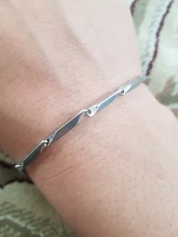 دستبند مردانه مدل اسپرت زنجیری کبریتی کد 56993