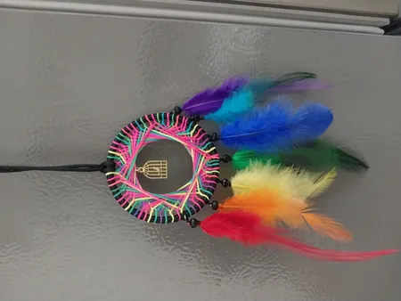 آویز دریم کچر مدل هفت رنگ کد MR02