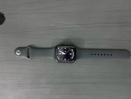 ساعت هوشمند اپل واچ سری 7 مدل 45mm Aluminum Case with Sport silicone Band