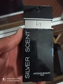 ادو تویلت مردانه ژاک بوگارت مدل Silver Scent Intense حجم 100 میلی لیتر