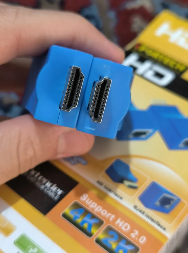 مبدل افزایش طول HDMI مدل HPK-30M بسته 2 عددی