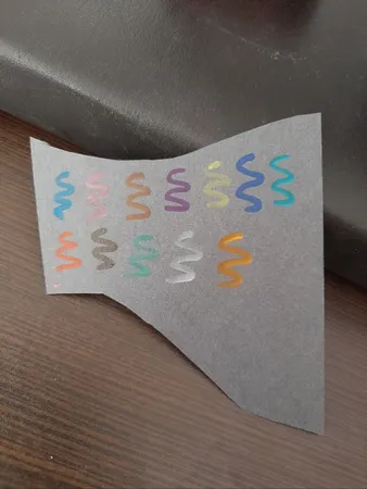 ماژیک چند منظوره مدل اکریلیک مجموعه 12 عددی