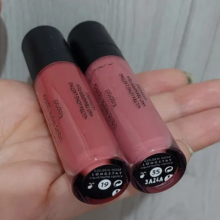 رژ لب مایع مات گلدن رز شماره 19