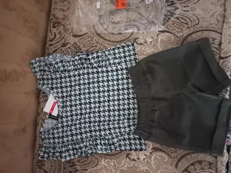 پیراهن دخترانه قرآنی مدل پریناز کشمیر