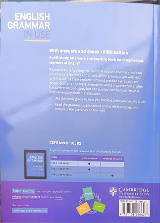 کتاب ENGLISH GRAMMAR IN USE اثر raymond murphy انتشارات رهنما