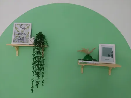 شلف دیواری مدل چوبی W00D