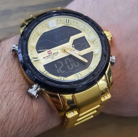 ساعت مچی عقربه ای مردانه نیوی فورس کد NF9138M - FE-TA