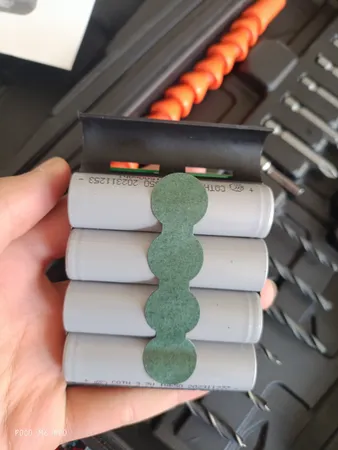 دریل شارژی چکشی باس مدل SK-6050 مجموعه 28 عددی