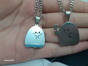 تجریه خرید گردنبند برانت طرح جفت عشق دو روح بسته دو عددی